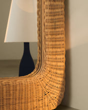 Load image into Gallery viewer, Zilna rattan mirror 58 x 120 cm - image 4