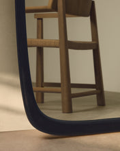 Load image into Gallery viewer, Alura black teak wood mirror 94.5 x 192cm FSC 100% - image 6