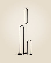 Load image into Gallery viewer, Bow black aluminium ceiling lamp Ø 16 cm UK adaptor - image 4