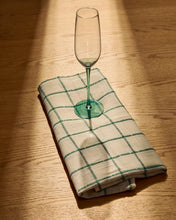Load image into Gallery viewer, Irides clear champagne glass with blue detail, 24.5 cl - image 3
