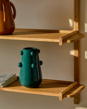 Load image into Gallery viewer, Odra vase in dark green ceramic with glossy finish 25.5cm - image 3