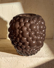 Load image into Gallery viewer, Mure brown glass vase 30cm - image 4