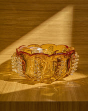 Load image into Gallery viewer, Nicora orange glass centrepiece Ø30cm - image 4