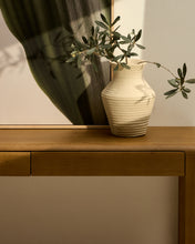 Load image into Gallery viewer, Pria beige papier-mâché vase 25cm - image 4