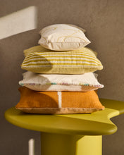 Load image into Gallery viewer, Daila orange 100% PET cushion cover with Ikat graphic 50 x 50cm - image 4