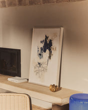 Load image into Gallery viewer, Erale grey and blue hand-painted abstract picture 60 x 90cm - image 4