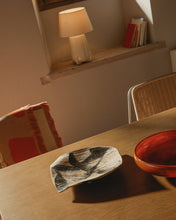Load image into Gallery viewer, Dirva brown ceramic centrepiece 37 x 37cm - image 3