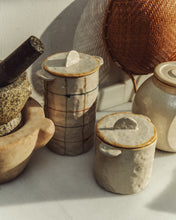 Load image into Gallery viewer, Belor ceramic pot with multicoloured lines 22cm - image 3