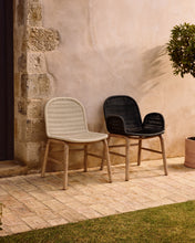 Load image into Gallery viewer, Alipa chair in FSC 100% solid acacia wood and ecru rope cord - image 7