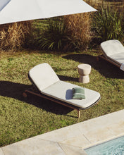 Load image into Gallery viewer, Alipa sun lounger in FSC 100% solid acacia wood and dark grey rope cord - image 4