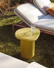 Load image into Gallery viewer, Macarella side table in mustard concrete 48 x 47cm - image 2