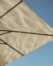 Load image into Gallery viewer, Noli beige cantilever parasol with graphite aluminium structure 300 x 300cm - image 10