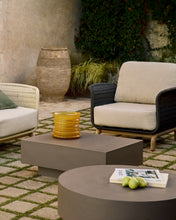 Load image into Gallery viewer, Rustella coffee table in brown concrete 80 x 60cm - image 4