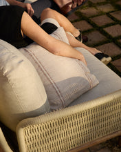 Load image into Gallery viewer, Drati beige 100% PET cushion cover 45 x 45cm - image 2