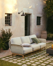 Load image into Gallery viewer, Alipa 3-seater sofa in solid acacia wood and ecru rope cord 235 cm FSC 100% - image 3
