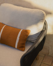 Load image into Gallery viewer, Alipa armchair in FSC 100% solid acacia wood and dark grey rope cord - image 6