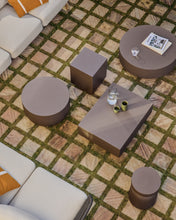Load image into Gallery viewer, Rustella coffee table in brown concrete 80 x 60cm - image 5