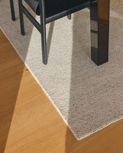 Load image into Gallery viewer, Lenuo ecru wool and cotton jacquard rug 160 x 230cm - image 3
