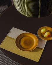 Load image into Gallery viewer, Tari set of 2 yellow 100% cotton placemats 35 x 50 cm - image 2