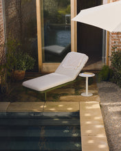 Load image into Gallery viewer, Asinara ecru aluminium side table Ø40 cm - image 6