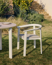 Load image into Gallery viewer, Erice stackable outdoor chair in aluminium and ecru rope - image 4