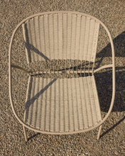 Load image into Gallery viewer, Stackable Atrani armchair in galvanized steel and taupe rope - image 6