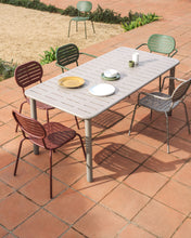 Load image into Gallery viewer, Brai stackable outdoor chair in taupe galvanised steel - image 6