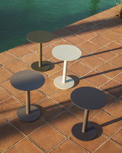 Load image into Gallery viewer, Asinara graphite aluminium side table Ø40cm - image 6