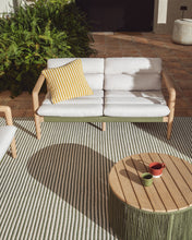 Load image into Gallery viewer, Ardelia green and beige synthetic fibre rug 160 x 230cm - image 2