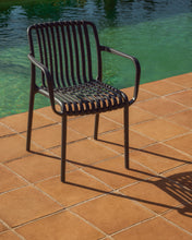 Load image into Gallery viewer, Isabellini stackable outdoor chair in graphite - image 6