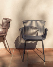 Load image into Gallery viewer, Surpika outdoor chair with graphite steel legs - image 5