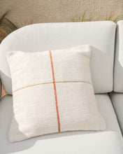 Load image into Gallery viewer, Atima orange 100% PET jacquard cushion cover 45 x 45cm