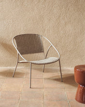 Load image into Gallery viewer, Stackable Atrani armchair in galvanized steel and taupe rope - image 5