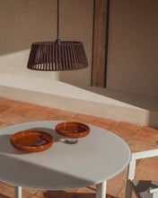 Load image into Gallery viewer, Aldet ceiling lamp shade in brown flat rope cord Ø46cm - image 3