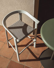 Load image into Gallery viewer, Erice stool in aluminium and ecru rope cord 75cm - image 5