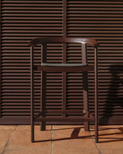 Load image into Gallery viewer, Erice stool in aluminium and brown rope cord 75cm - image 5