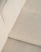 Load image into Gallery viewer, Elunda 3-seater outdoor sofa in solid teak wood FSC 100% 215cm - image 6