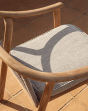 Load image into Gallery viewer, Elunda stackable outdoor chair in solid teak wood FSC 100% - image 7