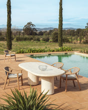 Load image into Gallery viewer, Elunda stackable outdoor chair in solid teak wood FSC 100% - image 8