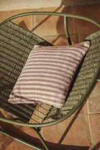 Load image into Gallery viewer, Dirome beige striped 100% PET cushion cover 45 x 45cm - image 2
