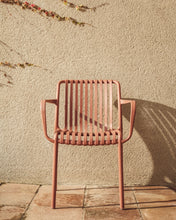 Load image into Gallery viewer, Isabellini stackable outdoor chair in terracotta - image 6