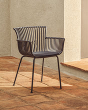 Load image into Gallery viewer, Surpika outdoor chair with graphite steel legs - image 6