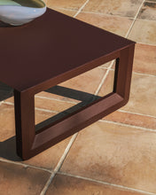 Load image into Gallery viewer, Nerano set with 3-seater sofa, 2 armchairs and coffee table in tempered glass and brown aluminium - image 3