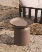 Load image into Gallery viewer, Arcola taupe aluminium side table Ø45 cm - image 2