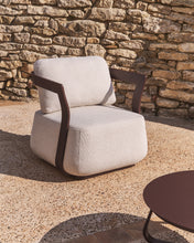 Load image into Gallery viewer, Tamaris brown aluminium outdoor armchair - image 5