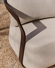 Load image into Gallery viewer, Tamaris brown aluminium outdoor armchair - image 7
