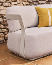 Load image into Gallery viewer, Tamaris ecru aluminium 3-seater sofa 217 cm - image 5