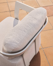 Load image into Gallery viewer, Tamaris ecru aluminium outdoor armchair - image 5