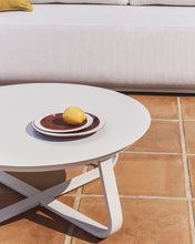 Load image into Gallery viewer, Doren burgundy ceramic plate - image 3