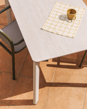 Load image into Gallery viewer, Anafi table in sintered stone and ecru aluminium 180 x 90 cm - image 4